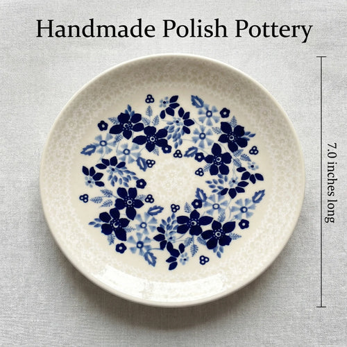 Polish Pottery Dimensions Christiana Dessert Plate