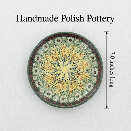 Polish Pottery Dimensions Sunshine Grotto Dessert Plate