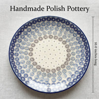 Polish Pottery Dimensions Harmony Dinner Plate