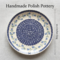 Polish Pottery Dimensions Tulip Dinner Plate