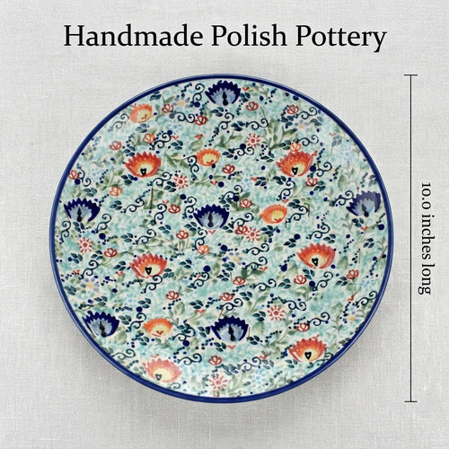 Polish Pottery Dimensions Desert Oasis Dinner Plate