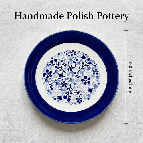 Polish Pottery Dimensions Eloise Dinner Plate