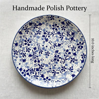Polish Pottery Dimensions Darcy Dinner Plate