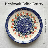 Polish Pottery Dimensions Garden Bouquet Dinner Plate