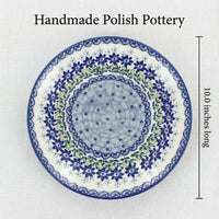 Polish Pottery Dimensions Hallsey Dinner Plate