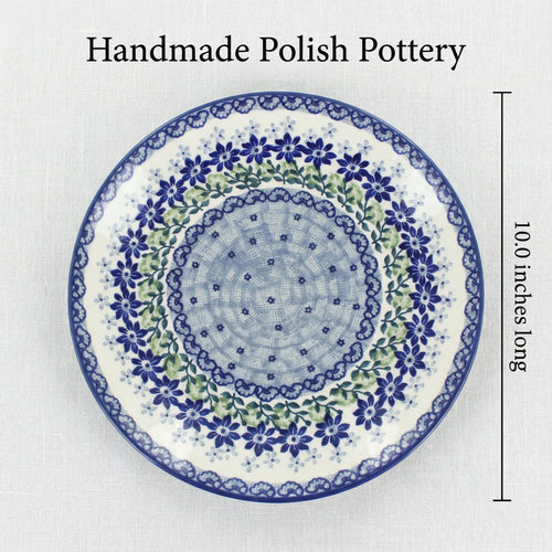 Polish Pottery Dimensions Hallsey Dinner Plate