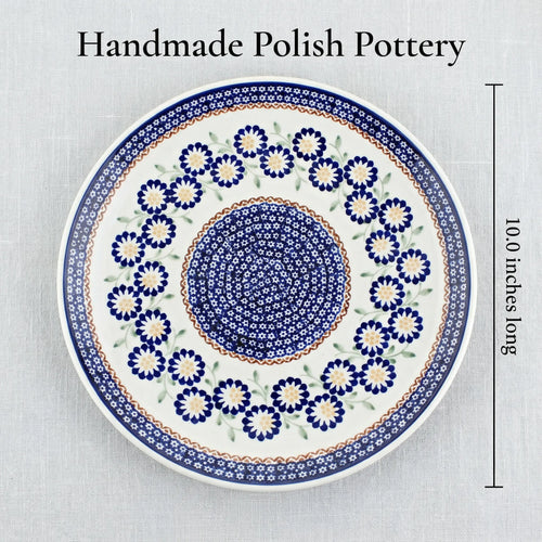 Polish Pottery Dimensions Peach Blossom Dinner Plate