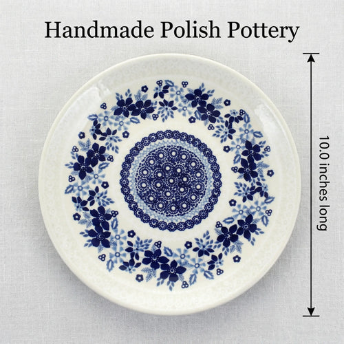 Polish Pottery Dimensions Elizabeth Dinner Plate