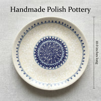 Polish Pottery Dimensions Victoria Dinner Plate
