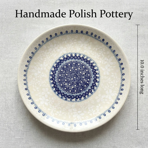 Polish Pottery Dimensions Victoria Dinner Plate