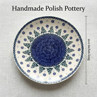 Polish Pottery Dimensions Festive Fir Dinner Plate