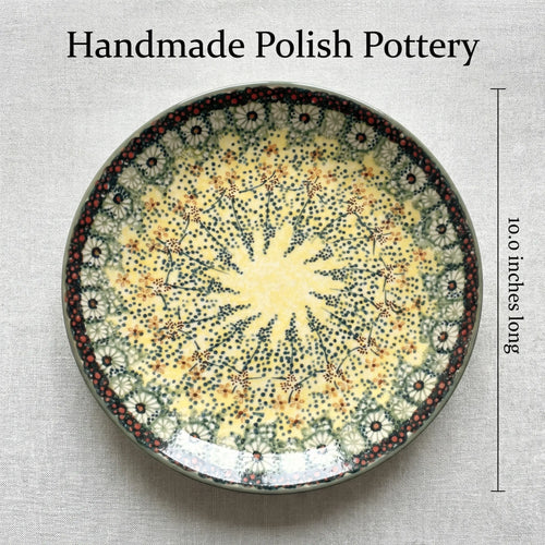 Polish Pottery Dimensions Sunshine Grotto Dinner Plate