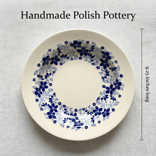 Polish Pottery Dimensions Christiana Soup Plate