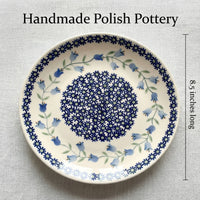 Tulip Lunch Plate Polish Pottery