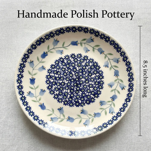 Tulip Lunch Plate Polish Pottery