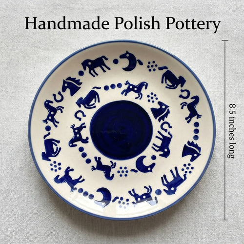 Derby Lunch Plate Polish Pottery