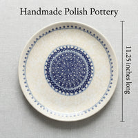 Victoria Large Dinner Plate Polish Pottery