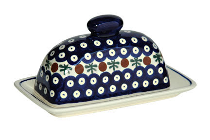 Nature Butter Dish Polish Pottery