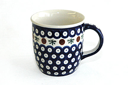 Nature Plain Coffee Mug Polish Pottery