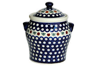 Nature Large Canister Polish Pottery