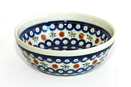 Nature Cereal/Soup Bowl Polish Pottery