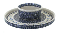 Polish Pottery Tulip Dual Dish