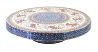 Red Daisy Dual Dish Polish Pottery