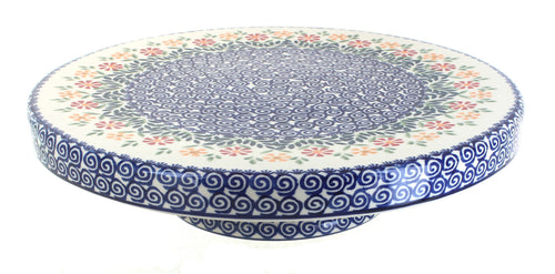 Garden Bouquet Dual Dish Polish Pottery
