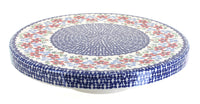 Red Poppy Dual Dish Polish Pottery