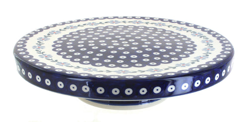 Blue Violet Dual Dish Polish Pottery