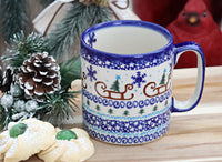 Noel Nights Coffee Mug Polish Pottery