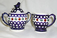 Nature Cream & Sugar Polish Pottery