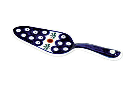 Nature Cake Server Polish Pottery