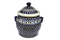 Nature Cookie Jar Polish Pottery