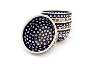 Nature 4 Piece Dessert Bowl Set Polish Pottery