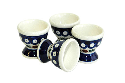 Nature Egg Cup Set Polish Pottery