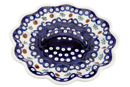 Nature Egg Plate Polish Pottery