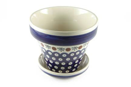 Nature Small Flower Pot Polish Pottery