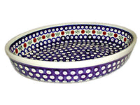 Nature Large Oval Baker Polish Pottery