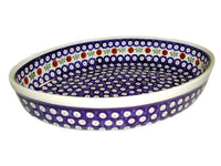 Nature Medium Oval Baker Polish Pottery