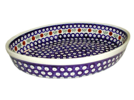 Nature Medium Oval Baker Polish Pottery
