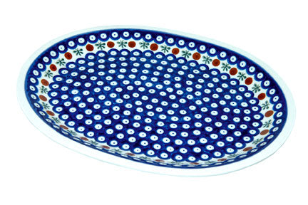 Nature Large Serving Platter Polish Pottery