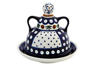 Nature Small Cheese Lady Polish Pottery