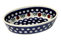 Nature Extra Small Oval Baker Polish Pottery