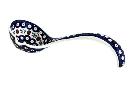 Nature Soup Ladle Polish Pottery