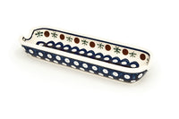 Nature Corn on the Cob Plate Polish Pottery