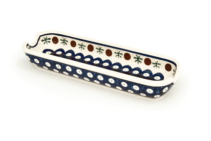 Nature Corn on the Cob Plate Polish Pottery