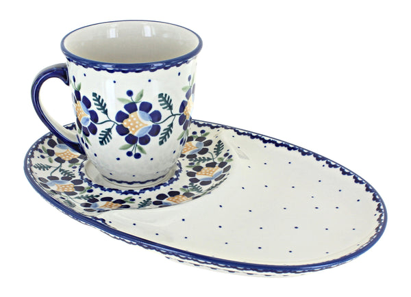 Sunflower Breakfast Plate with Breakfast Mug