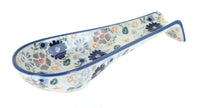 Polish Pottery Carnival Medium Spoon Rest