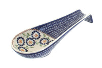 Polish Pottery Peach Blossom Medium Spoon Rest